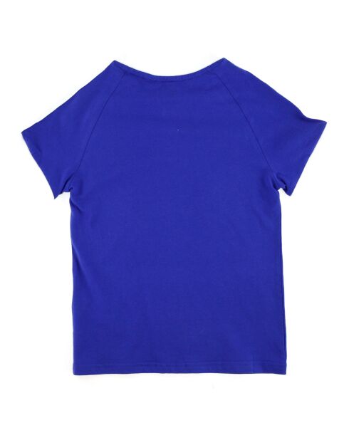 T-shirt manches courtes bleu